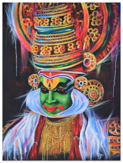 Kathakali dancer