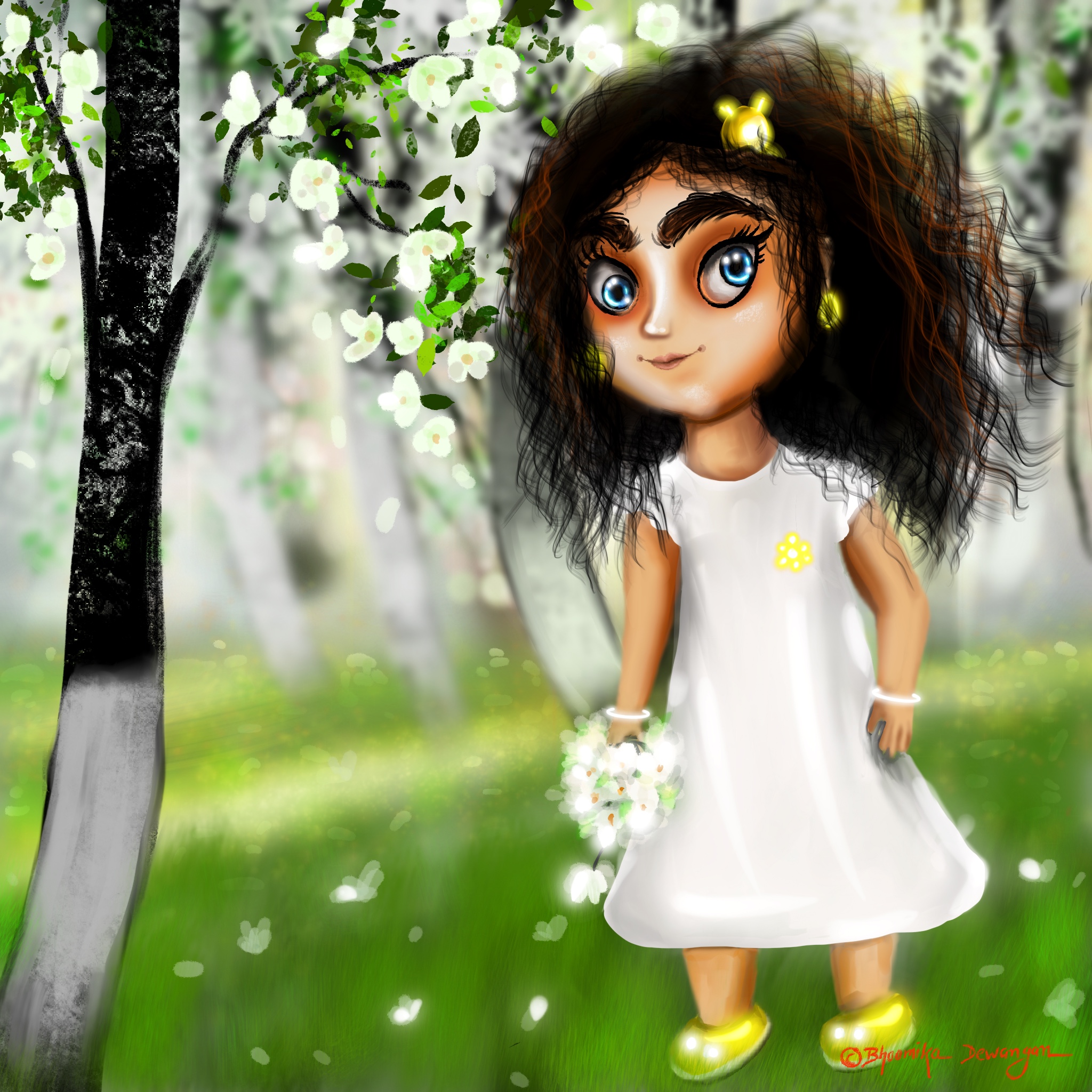 Child illustration-bhoomisart-digital art
