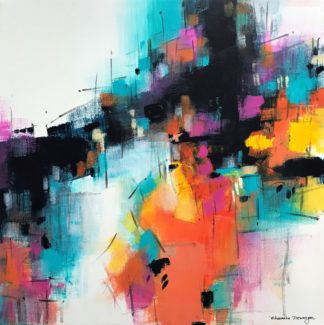 Abstract Art - bhoomisart-Acrylic-on-canvas-Bhoomika Dewangan