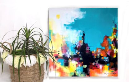 Original Painting - Colorful Abstract Art - bhoomisart