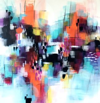 Colorful Abstract Painting For Sale- bhoomisart