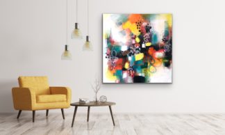 Large Abstract Painting 36X36